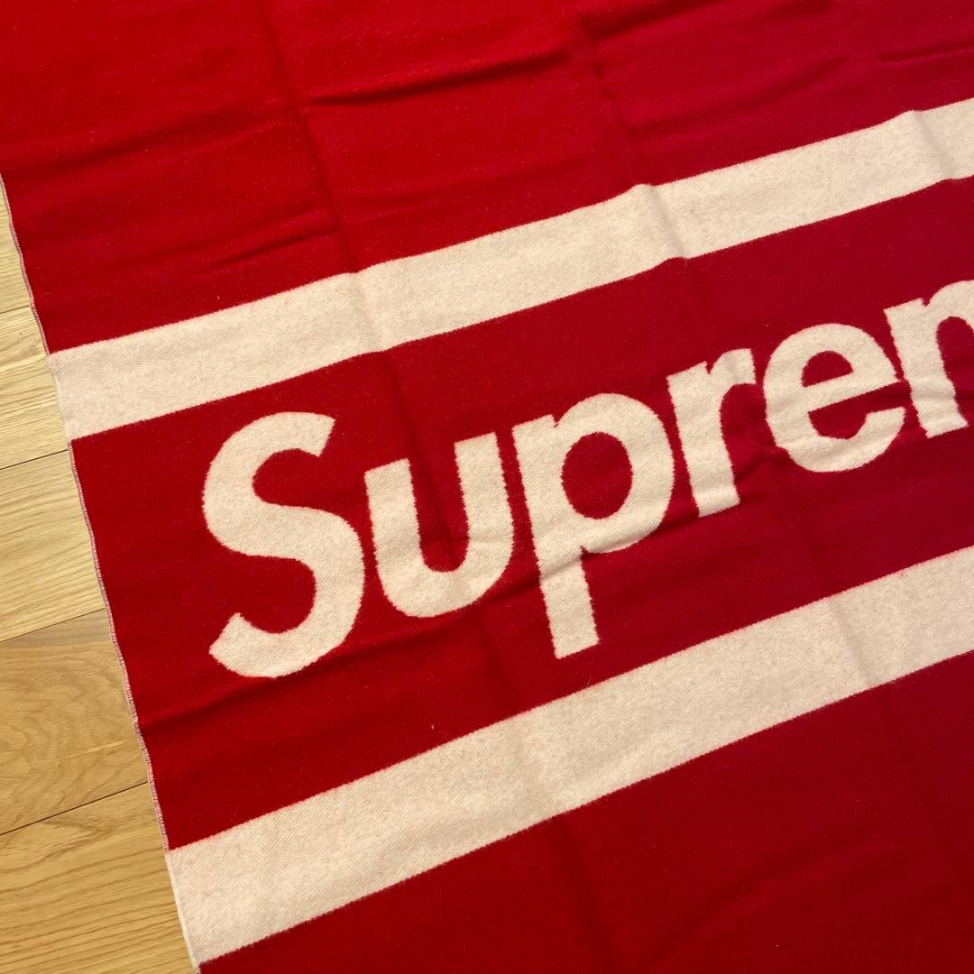 Supreme Faribault Wool Blanket ブランケット 赤