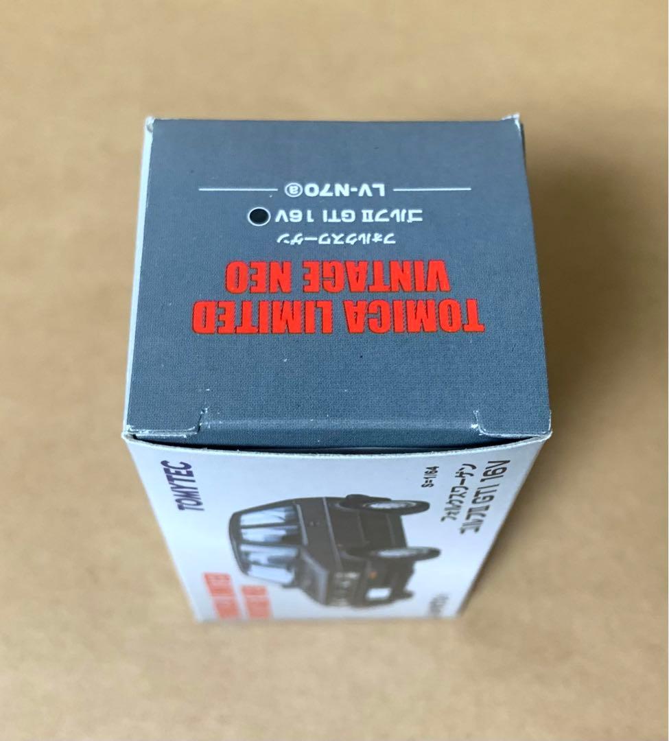 トミカ リミテッド ヴィンテージ ネオ　フォルクスワーゲン ゴルフⅡ　黒 70a