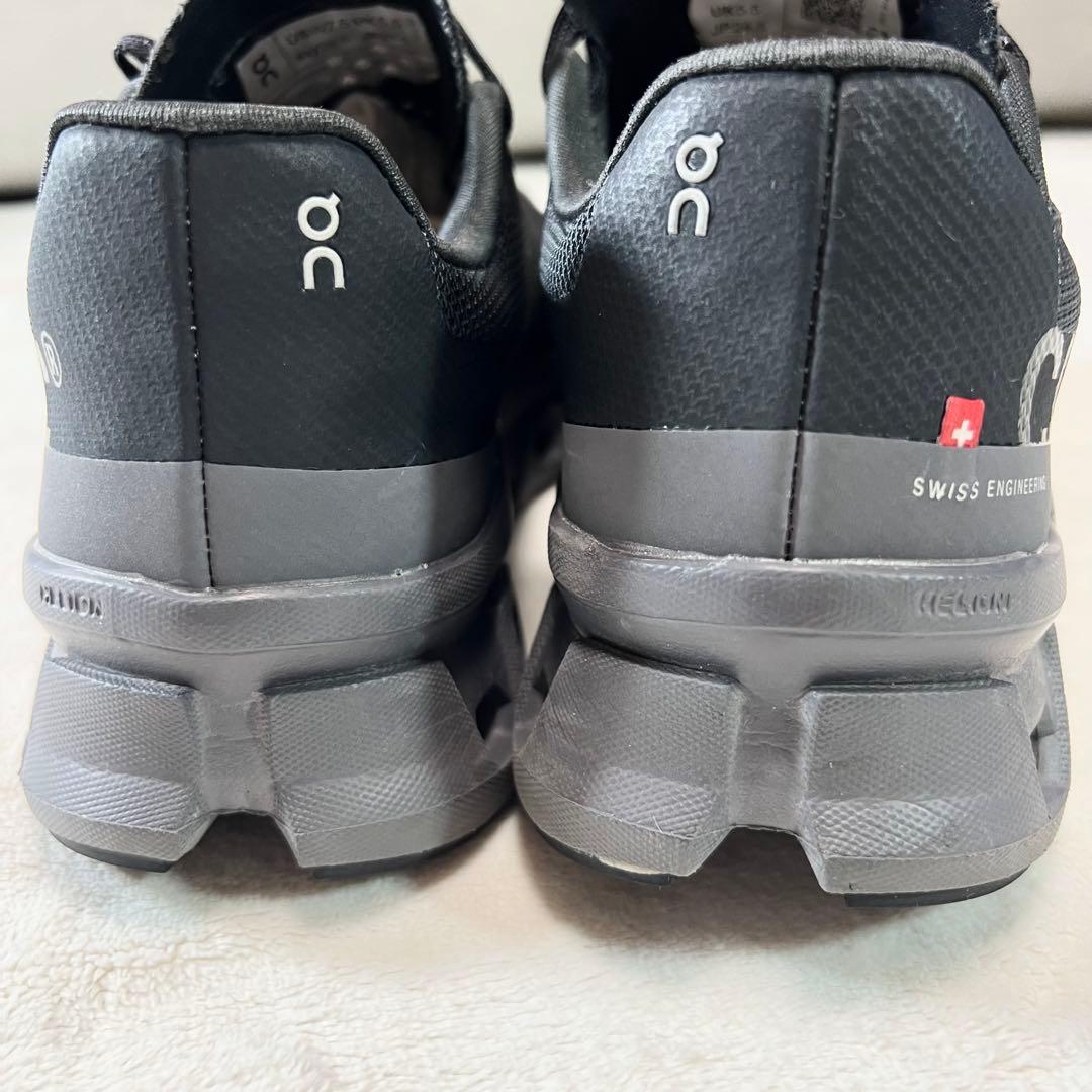 On Cloudmonster ブラック ランニングシューズ24.5cm