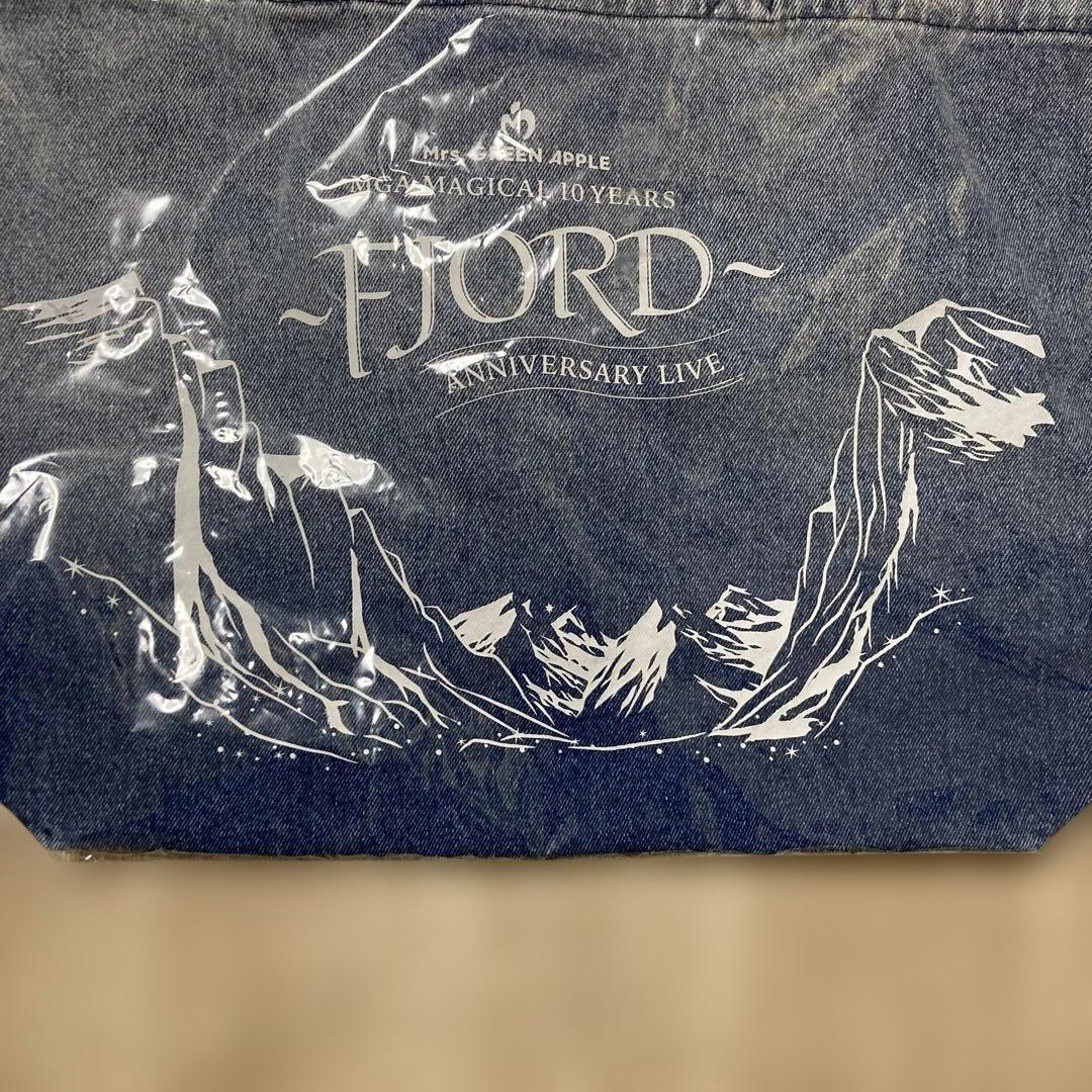 新品未使用品　ミセスグリーンアップル デニムトートバッグ　FJORD