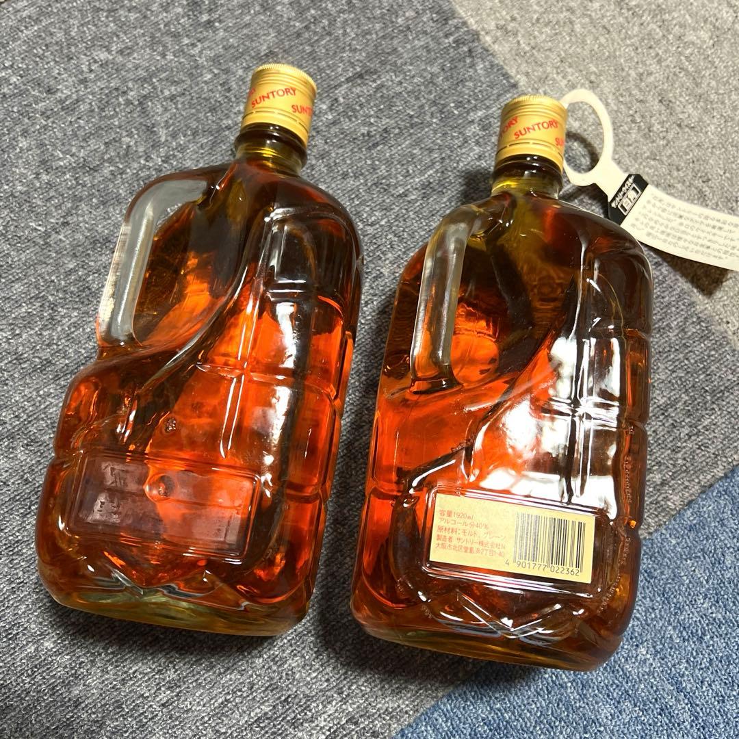 希少　サントリー　ウイスキー 白角 1920ml 旧ラベル　古酒　未開封