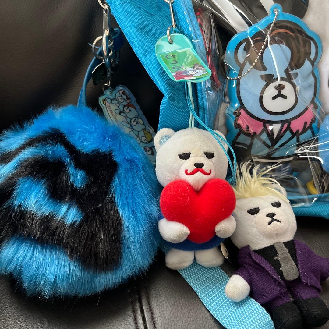 BIGBANG 透明バッグ　ぬいぐるみ バッジ　グッズ　T.O.P V.I