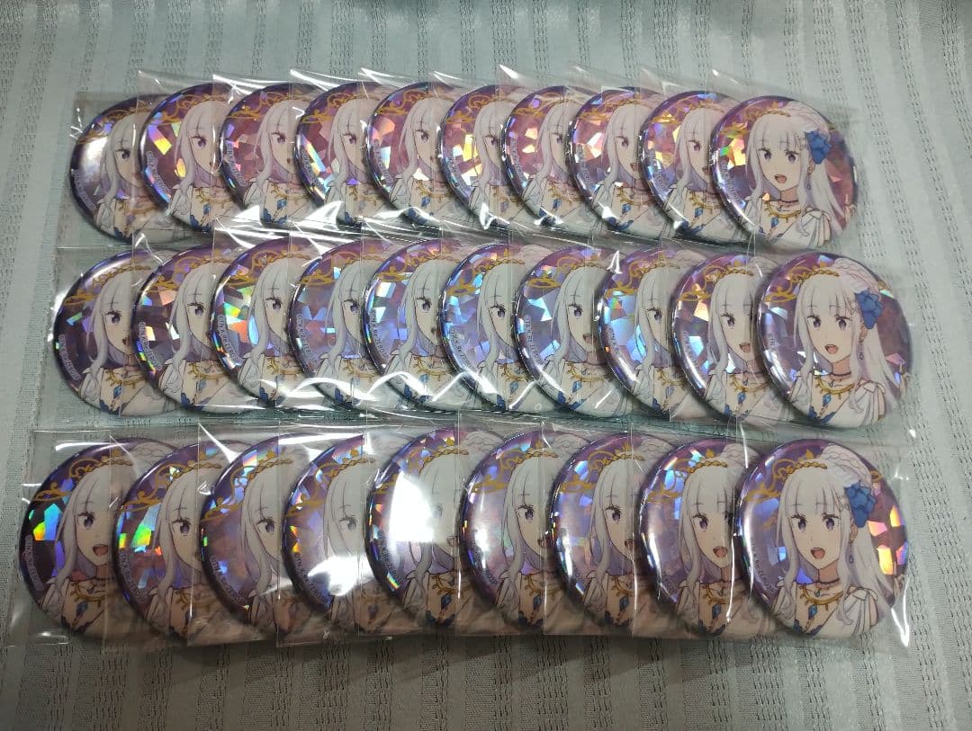 リゼロ Re:ゼロから始める異世界生活 プリステラの宴 缶バッジセット