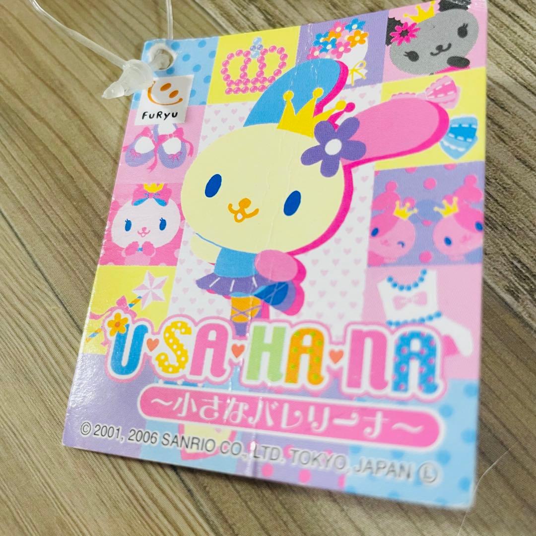 【希少/2006年当時物】サンリオ ウサハナ あんずちゃん ぬいぐるみ