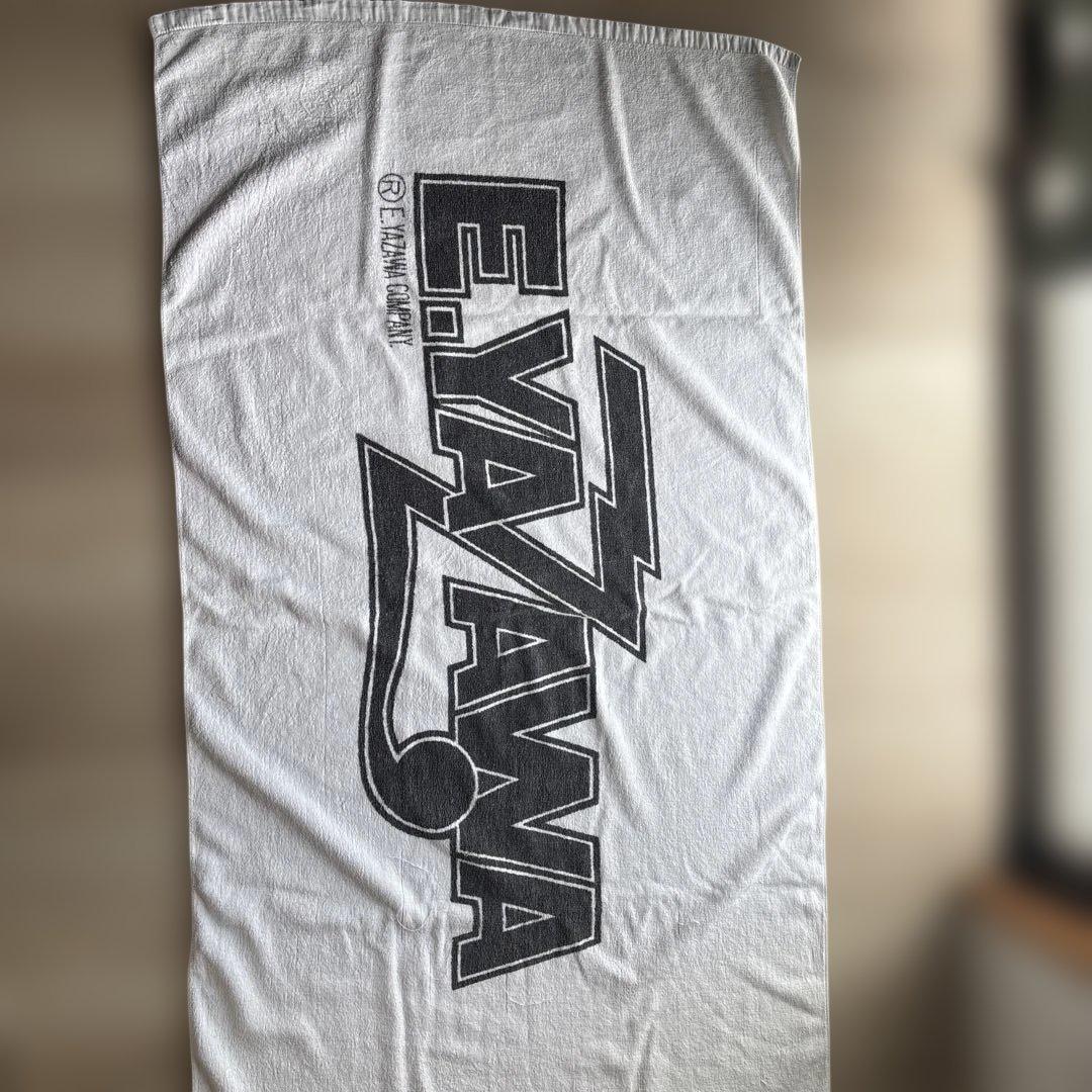 E.YAZAWA ロゴタオル ホワイト