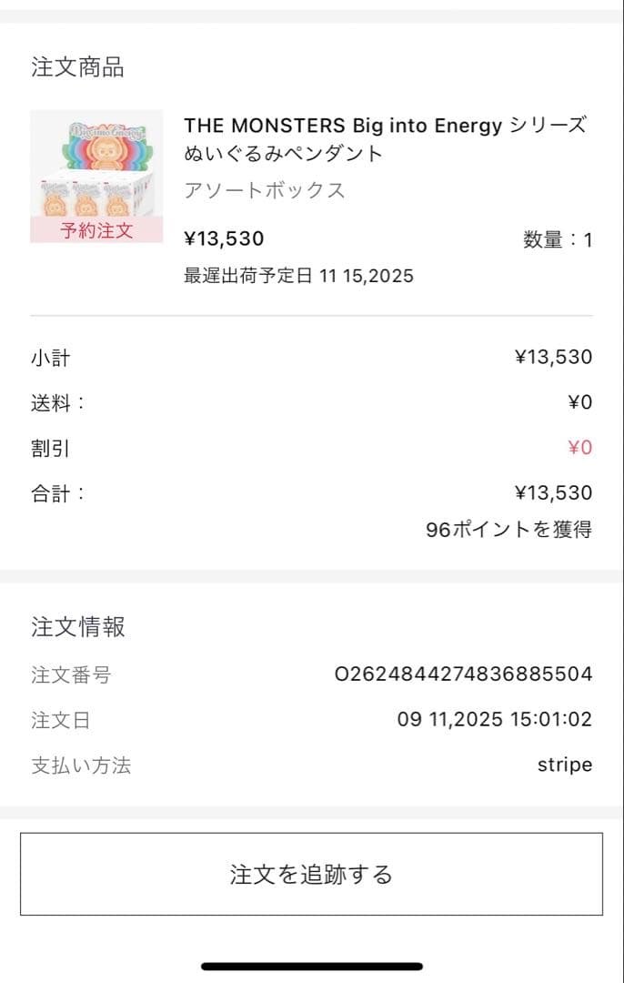 【即日発送】 ラブブ Big into Energy アソートボックス