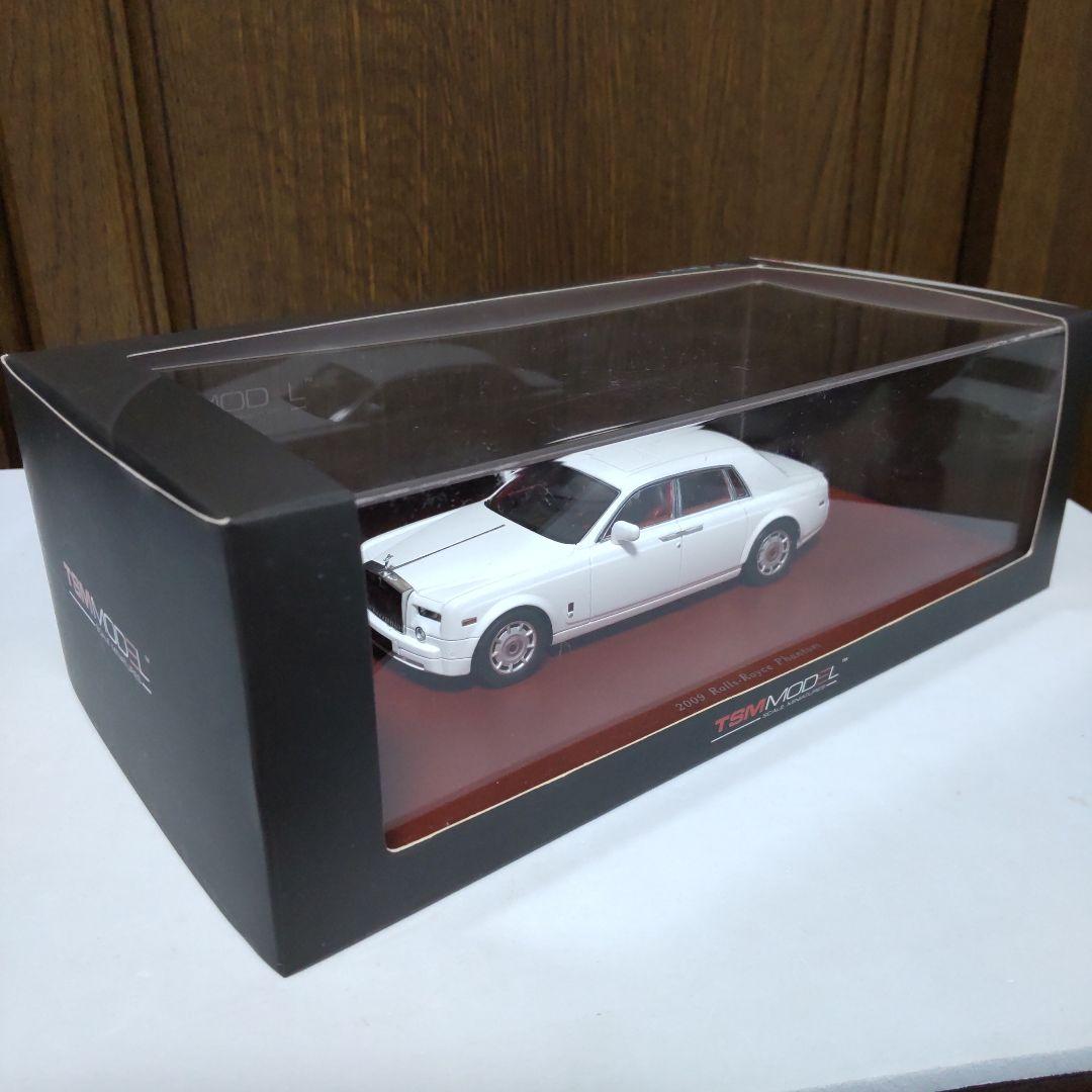 ロールスロイス ファントム 2009 イングリッシュホワイト 1/43 TSM