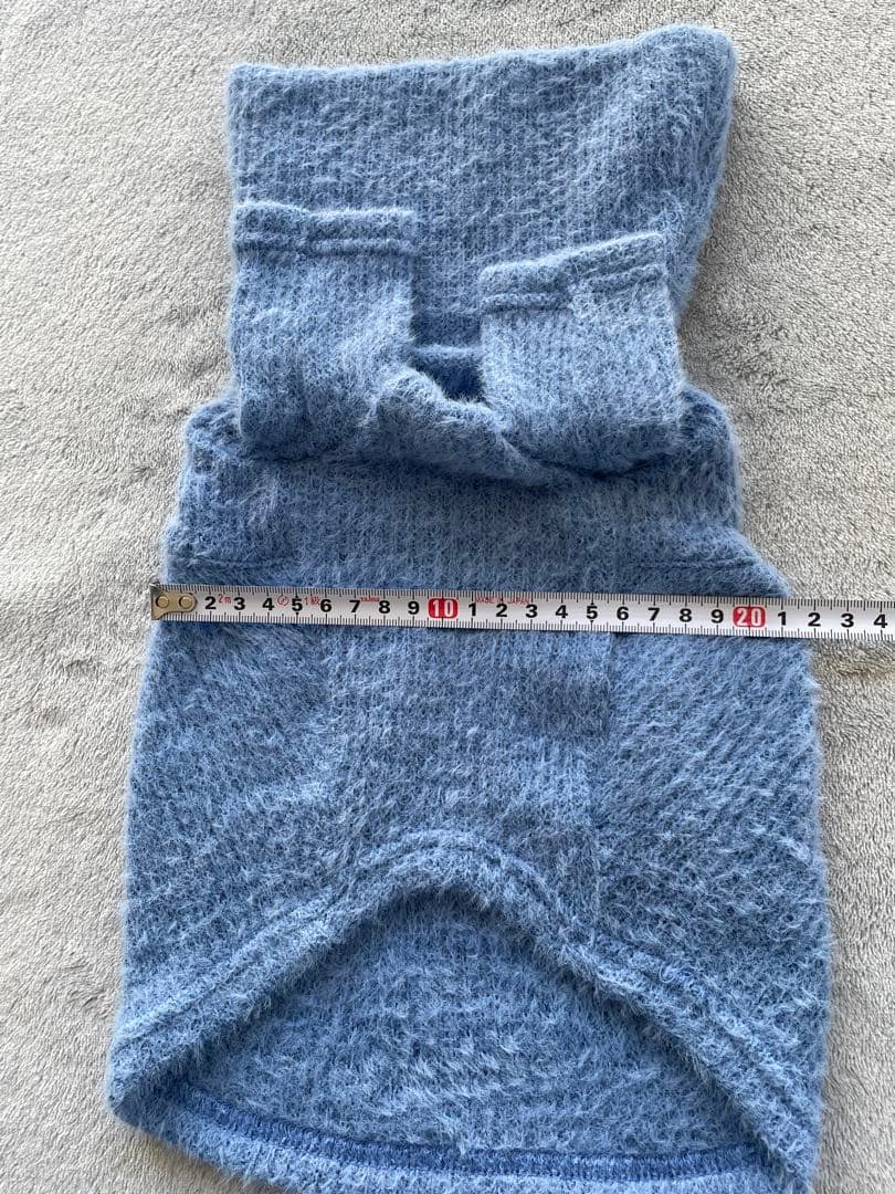 アトリエgg 新品　マカロンパーティ　ワンピース　ブルー　AtelierGG