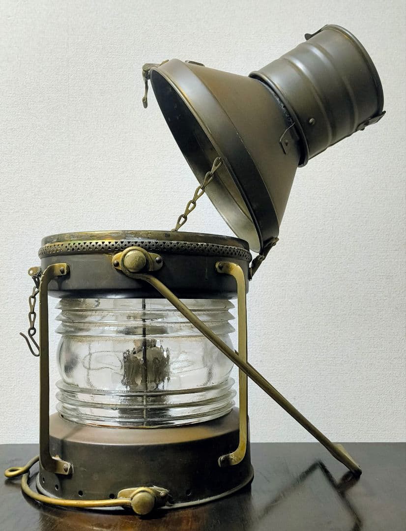 希少 アンティーク ANCHOR アンカー イギリス製 海上 ランタン 47cm