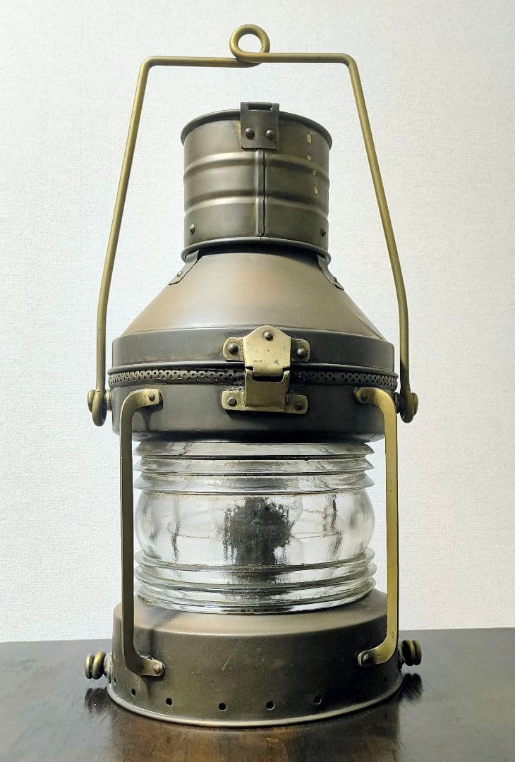 希少 アンティーク ANCHOR アンカー イギリス製 海上 ランタン 47cm