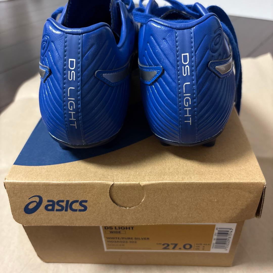 (新品未使用)アシックス DS LIGHT WD3 スパイク 27サイズ ブルー