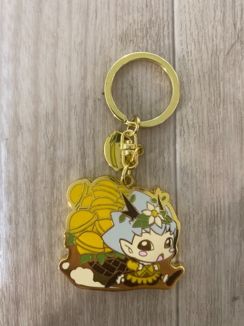 モンストの金のキイホルダー