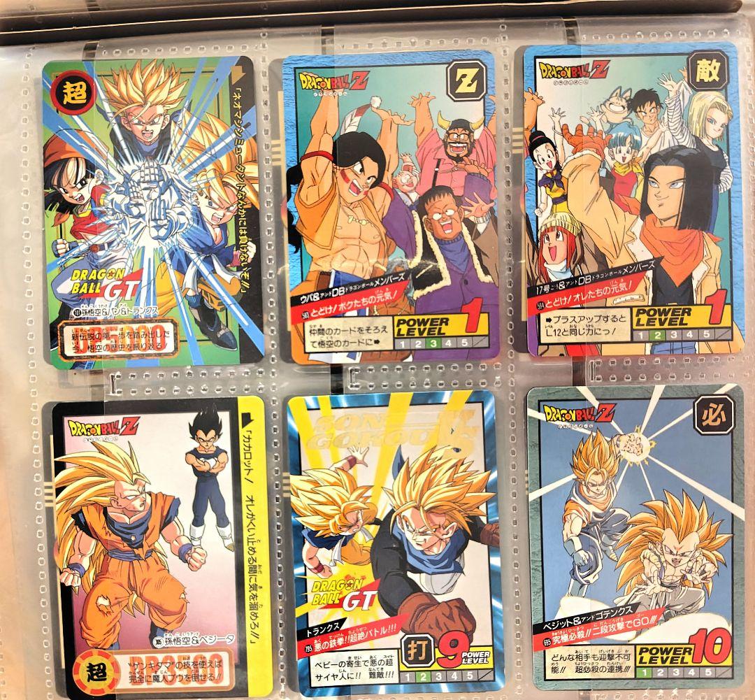 まとめ売りドラゴンボールカードダス　ジャンボカード　キラ　アドベンチャーカード