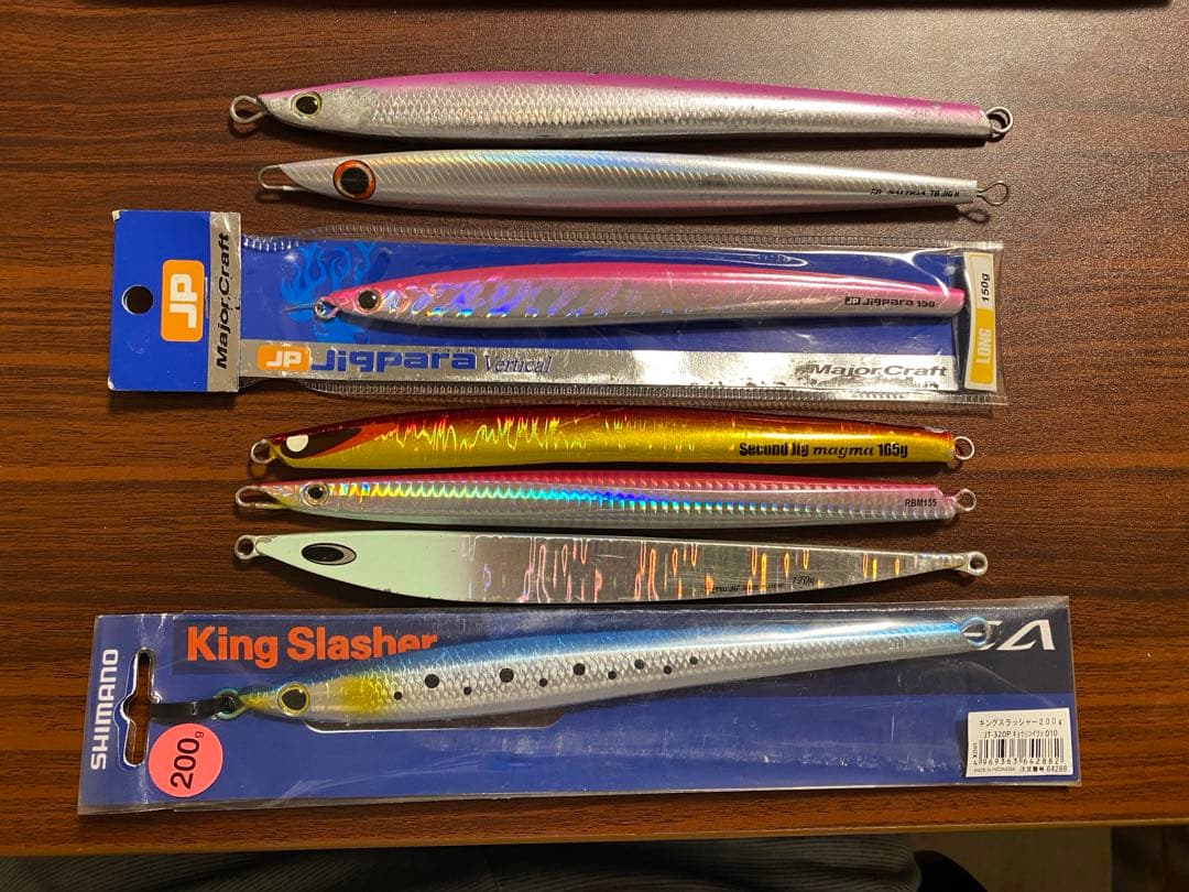 青物用メタルジグ　7本セット