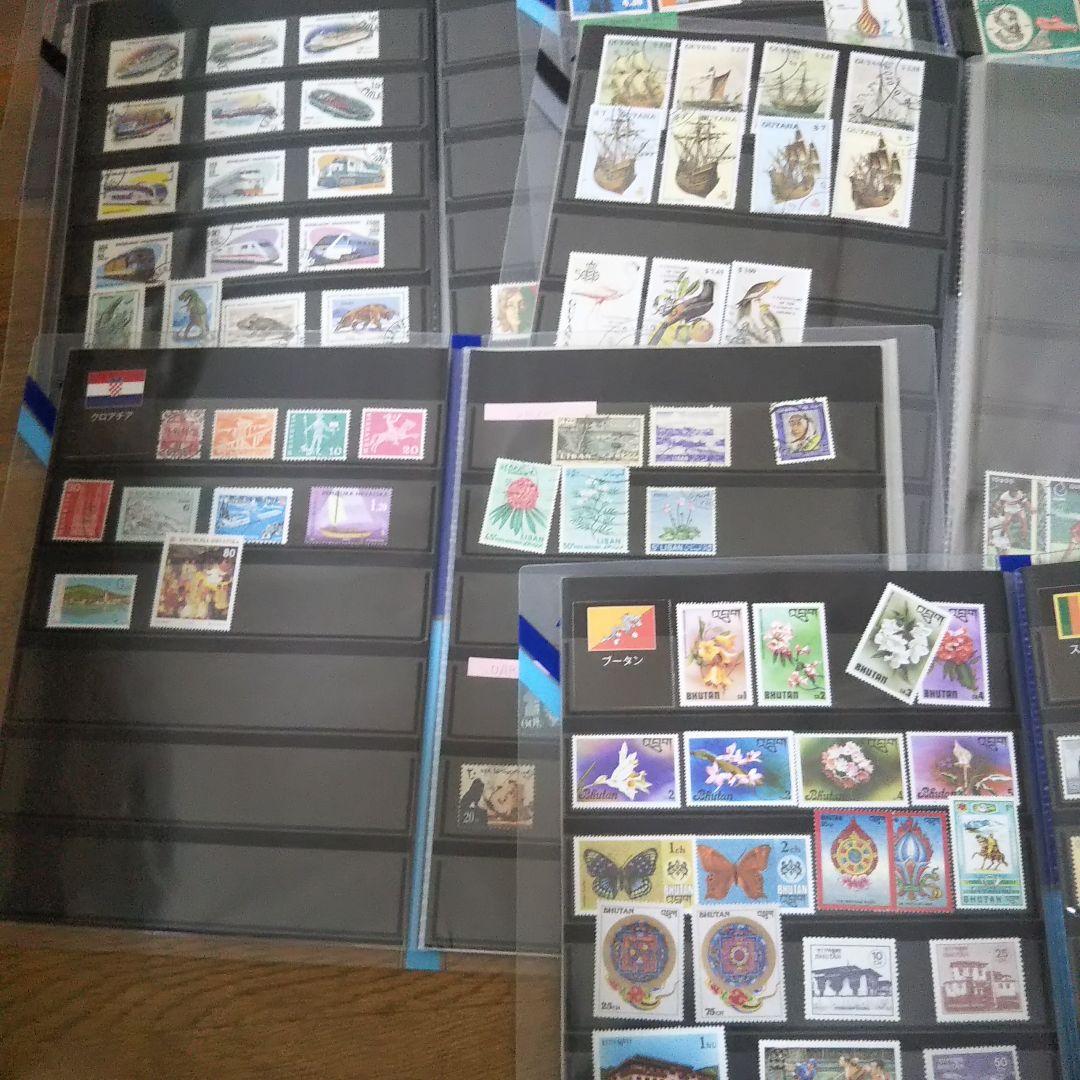 ストックブック14冊 外国切手入り