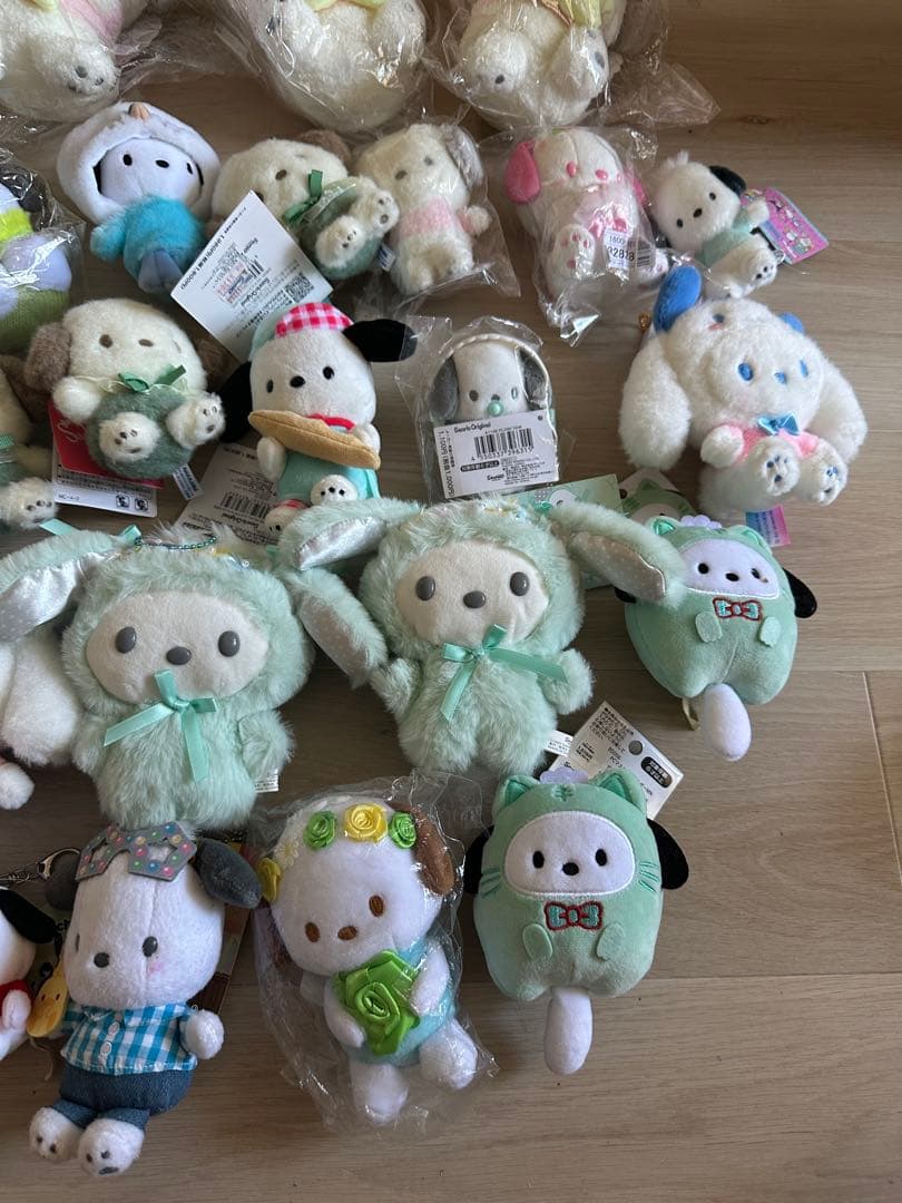 サンリオ　ポチャッコ　ぬいぐるみ　マスコット