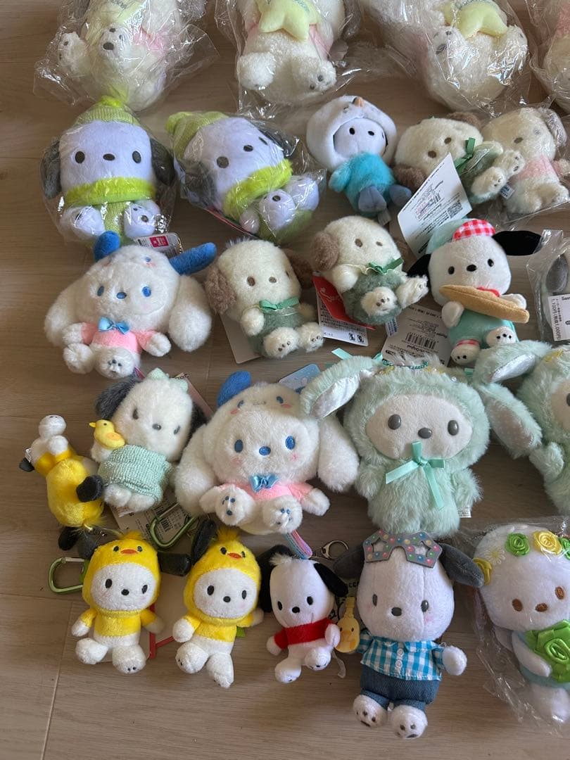 サンリオ　ポチャッコ　ぬいぐるみ　マスコット