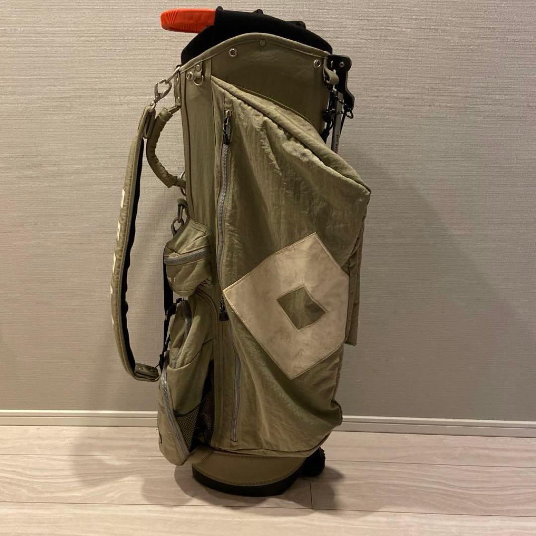 ONOFF キャディバッグ9型スタンド式 6分割 クレイベージュ OB0315