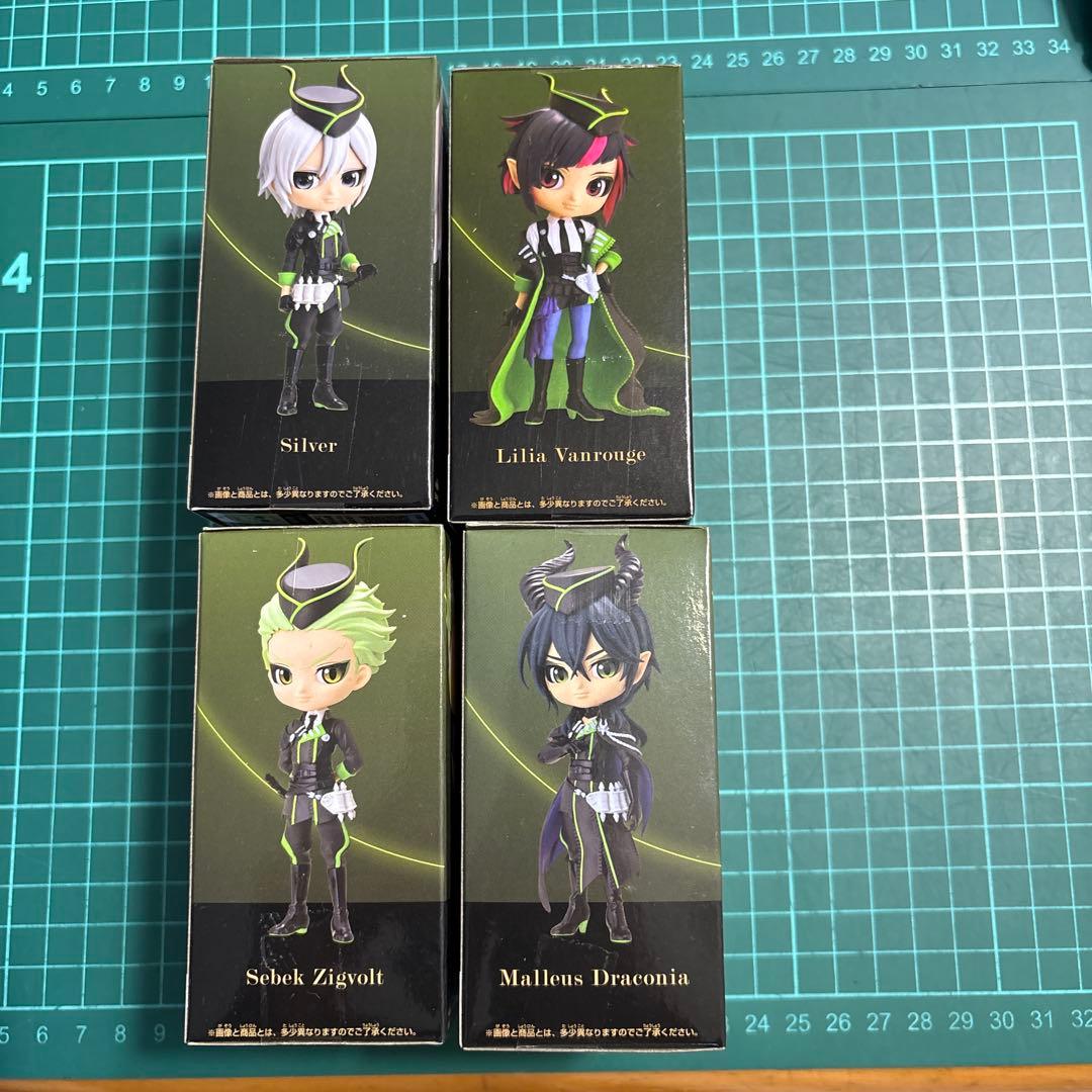 ツイステ qposket フィギュア ディアソムニア寮 セット