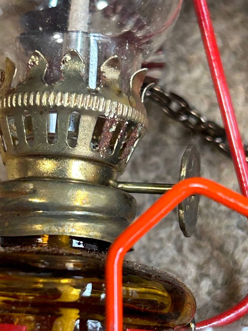 ヴィンテージ　オイルランタン　豆ランタン　ミニチュア　レトロ