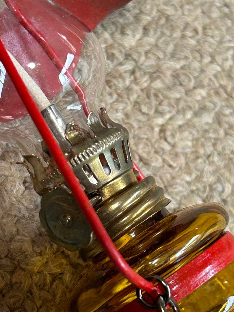 ヴィンテージ　オイルランタン　豆ランタン　ミニチュア　レトロ