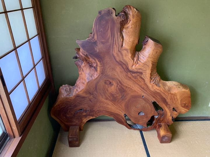 衝立　ついたて　屋久杉