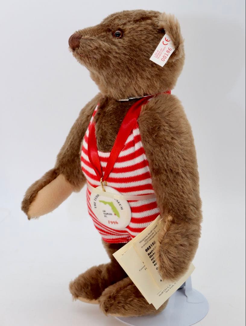 WIGGINS BEAR 1996年 フロリダのテディベア博物館限定品