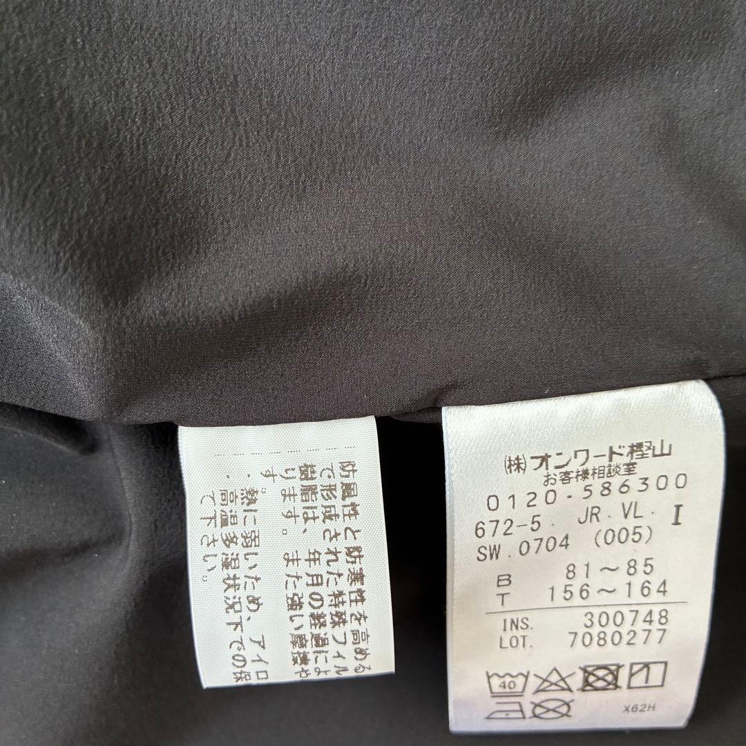 23区ゴルフ　レディース　中綿ブルゾン　サイズ I（Mサイズ相当）ブラック