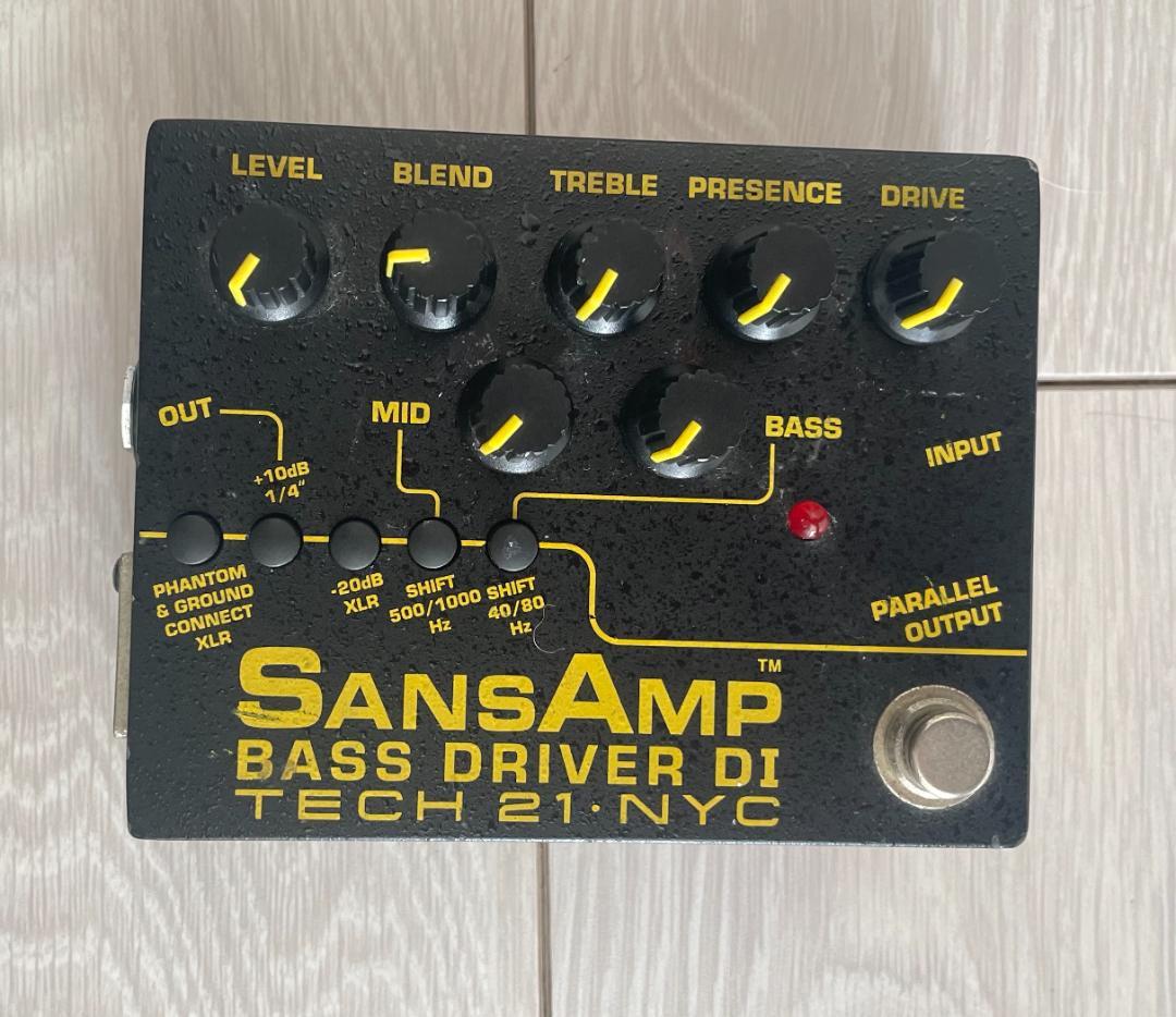 TECH21 SansAmp BASS D DI V2 サンズアンプ