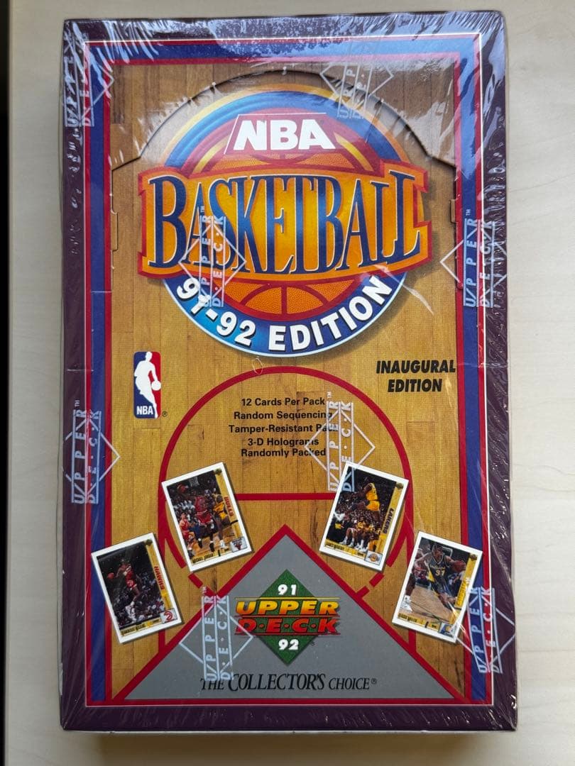 Upper Deck NBA Basketball 91-92 未開封ボックス