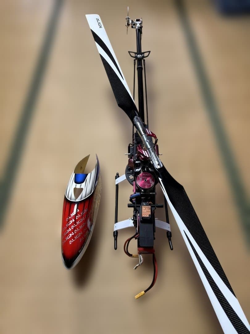 引き取り限定です。ALIGN T-REX-550Xキャノピー未使用