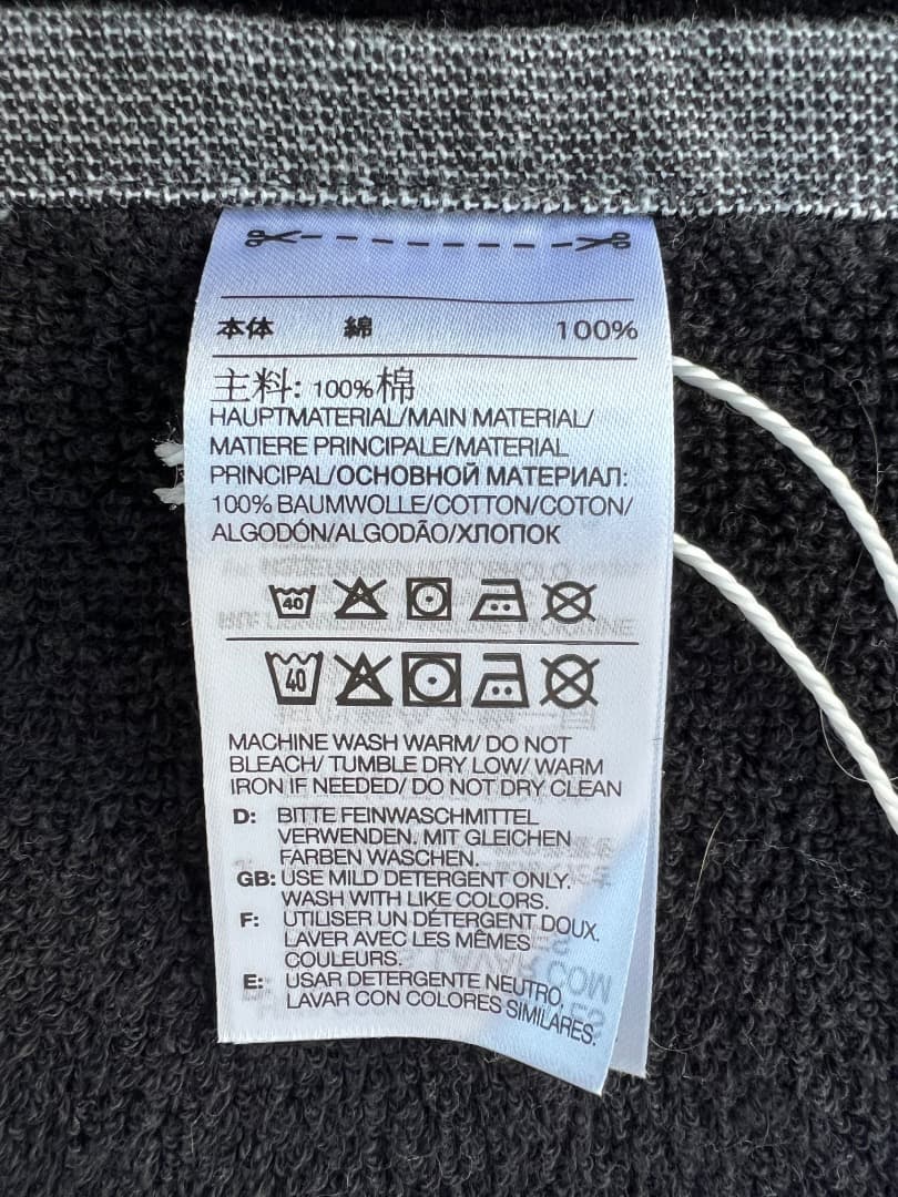 ⭐️【未使用】Y-3 タオルブランケット　(170*100cm)