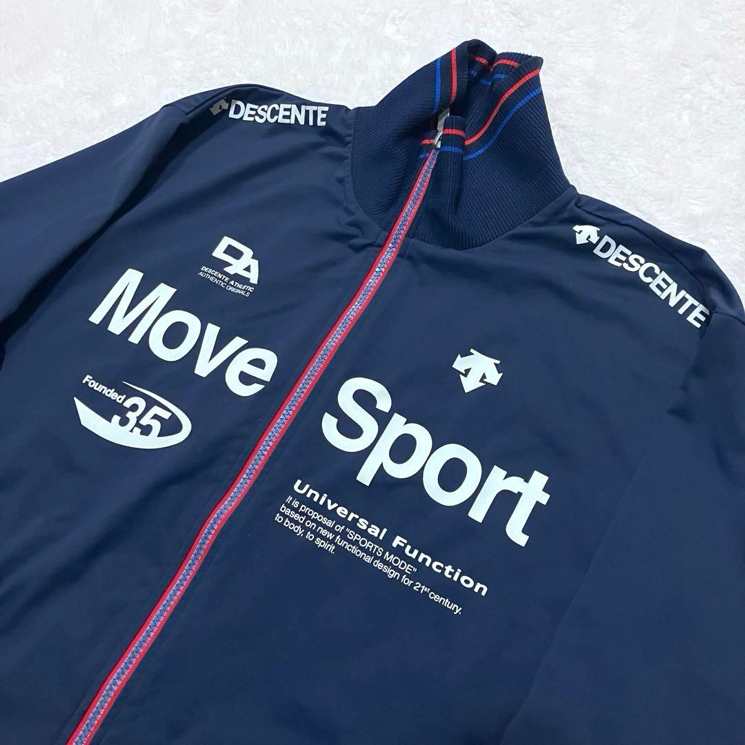 ムーブスポーツ デサント セットアップ 上下ジャージトラック ジャケット パンツ