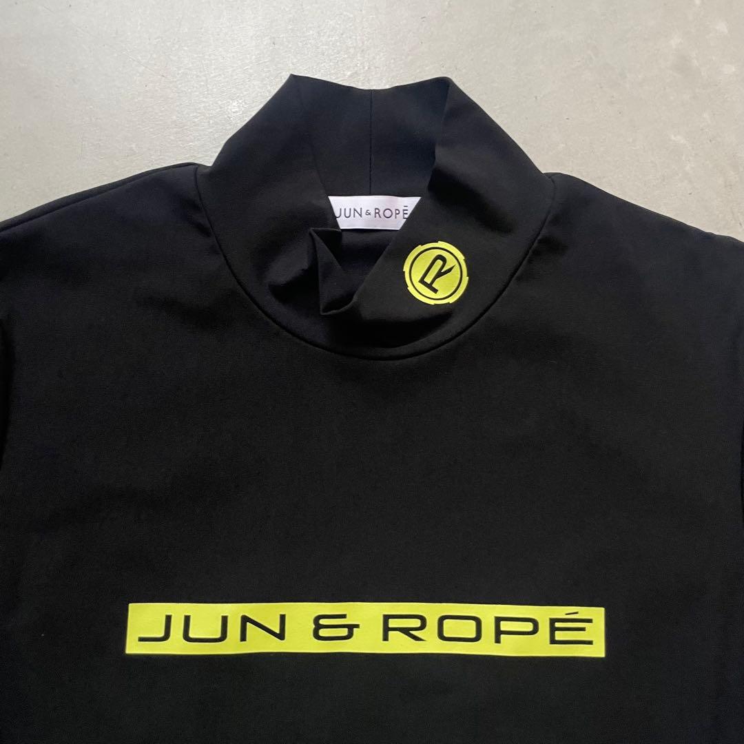 【美品】JUN&ROPE’ メリルハイテンション モックネック 長袖プルオーバー