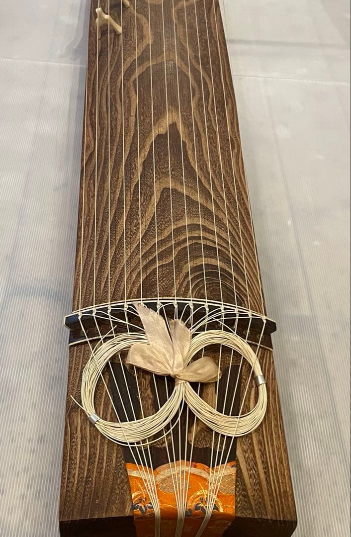 お琴 琴 和楽器 弦楽器 民族楽器 13弦 全長約192cm 中古 現状品