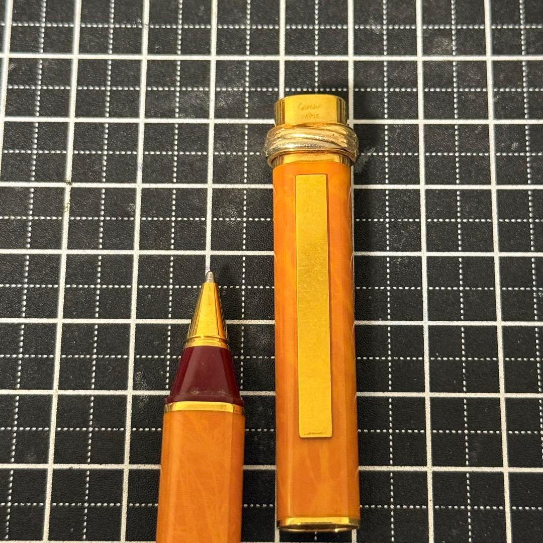 【値下げ不可】カルティエ ボールペン トリニティ オレンジ