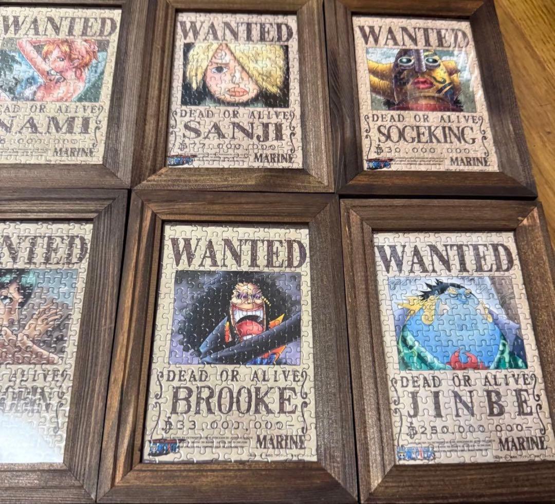 ONEPIECE ワンピース 手配書パズル ジグソーパズル まとめ売り