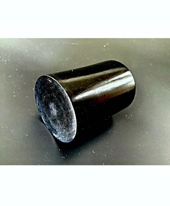 書道具 本紫檀刳り貫き筆筒310g