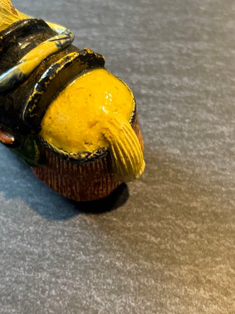 後楽園焼　香合　馬　三代目波石作