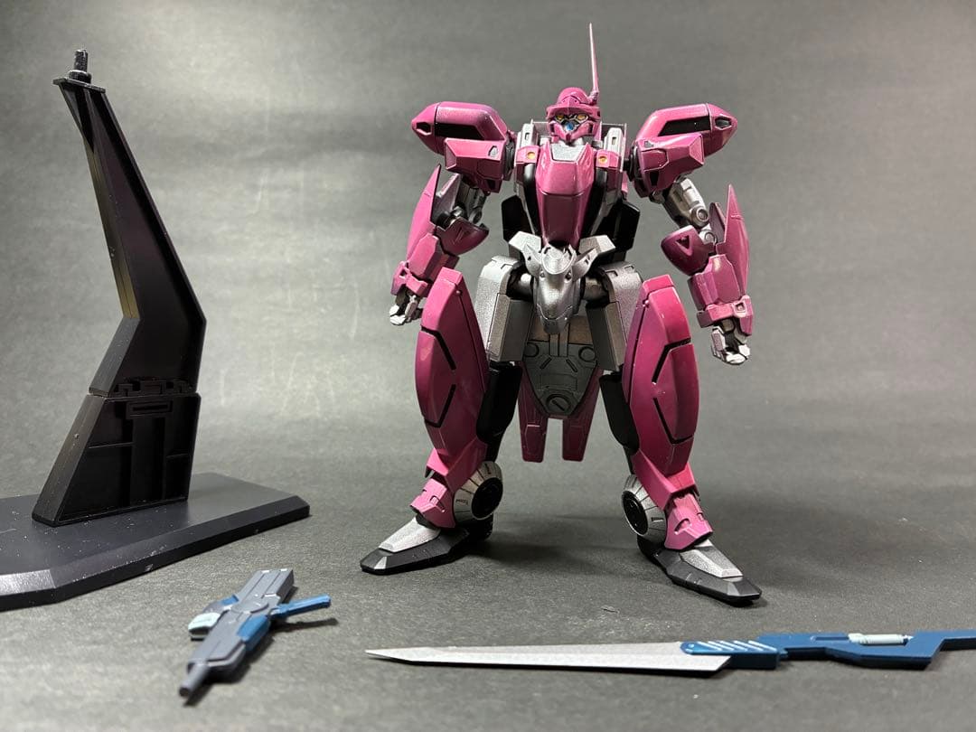 【完成品】モデロイド機動戦艦ナデシコ　エステバリス0G戦フレーム塗装済み完成品