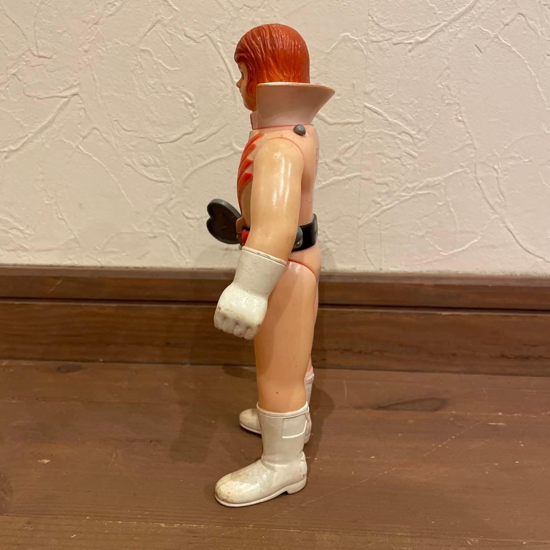 s*e様 旧バンダイ 面替えソフビ モモレンジャー　当時物