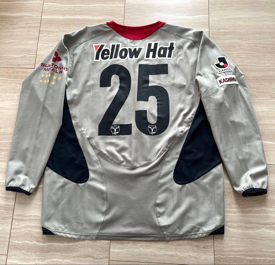 ￼選手支給　遠藤康　野沢拓也　サイン入　長袖ユニフォーム　鹿島アントラーズ