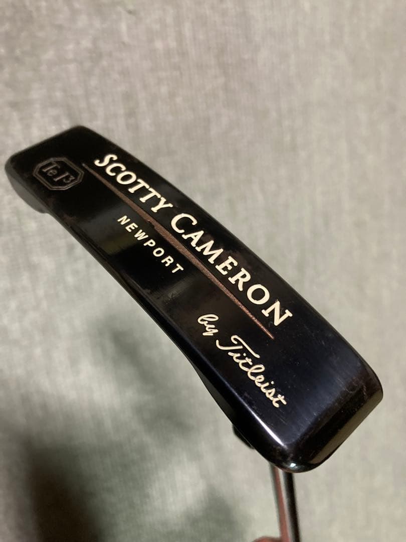 T. WOODS スコッティキャメロン TeI3ニューポート　ソールスタンプ