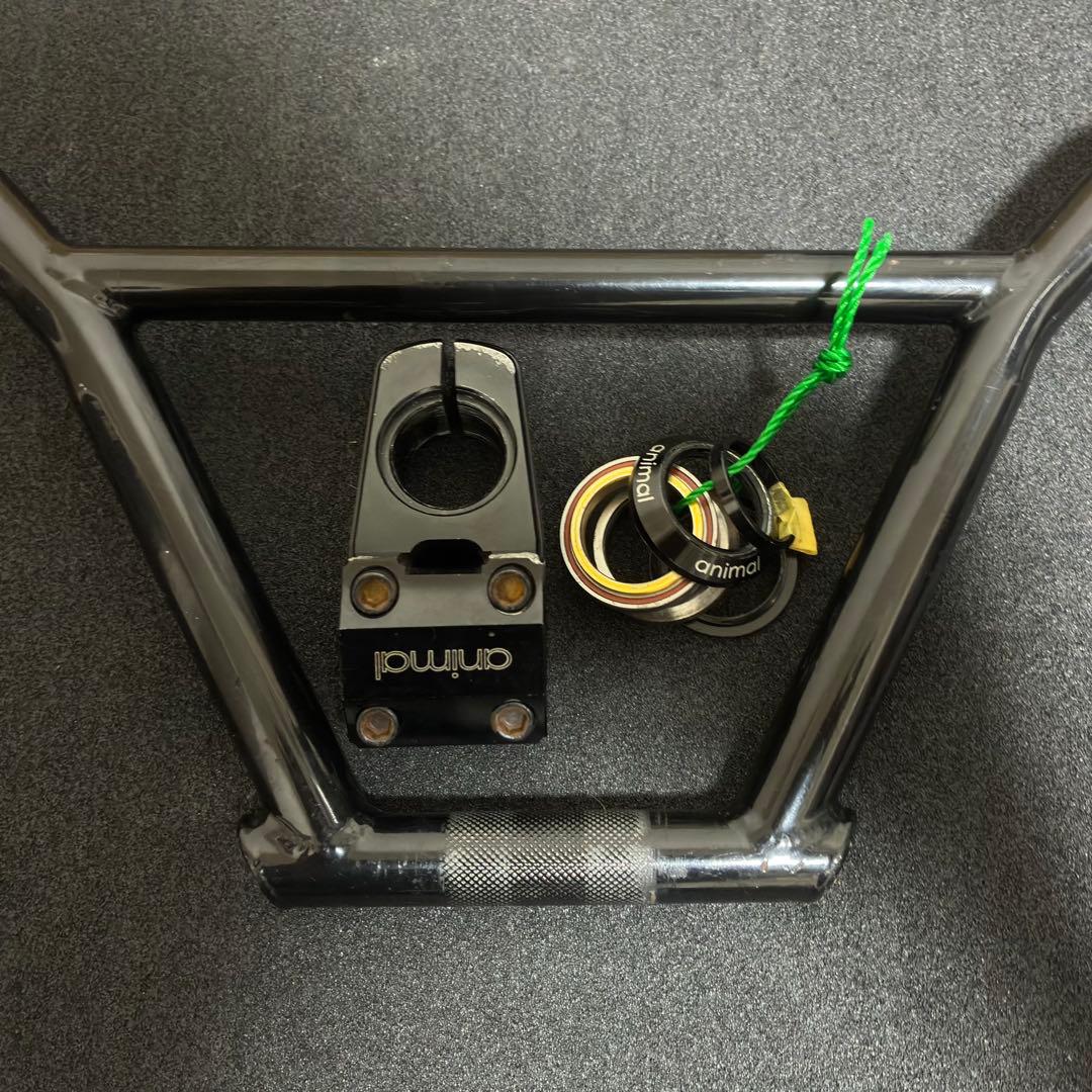 希少品★ ANIMAL TERRIBLE ONE 他BMX パーツ 10点セット