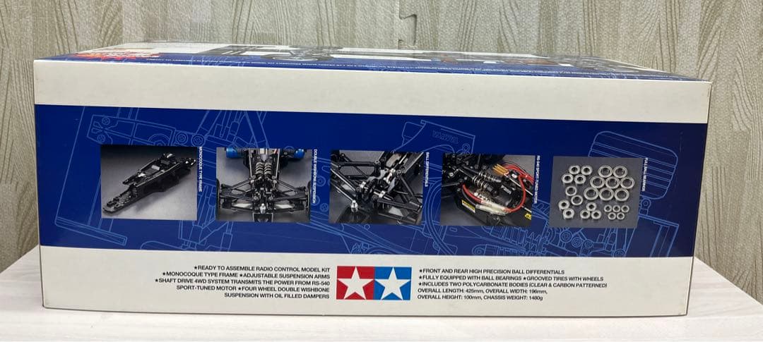 TAMIYA F201 CHASSIS KIT オリジナルボディ付き