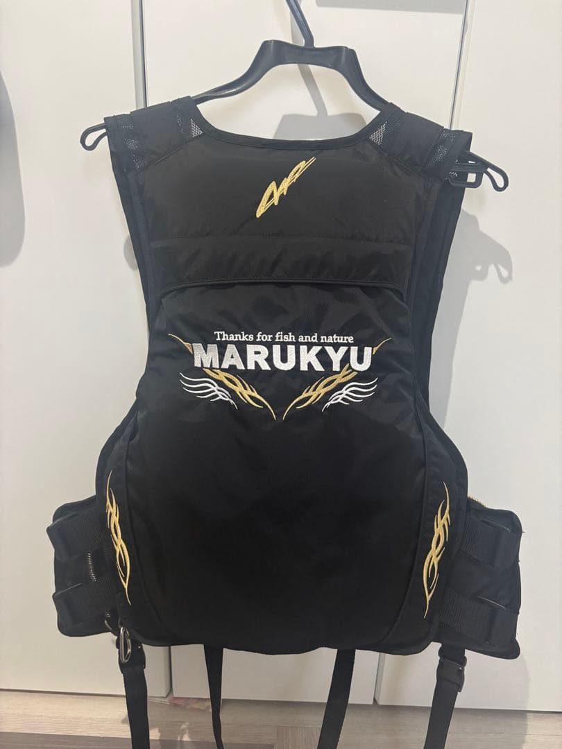 MARUKYU フィッシングベスト ブラックのみ販売