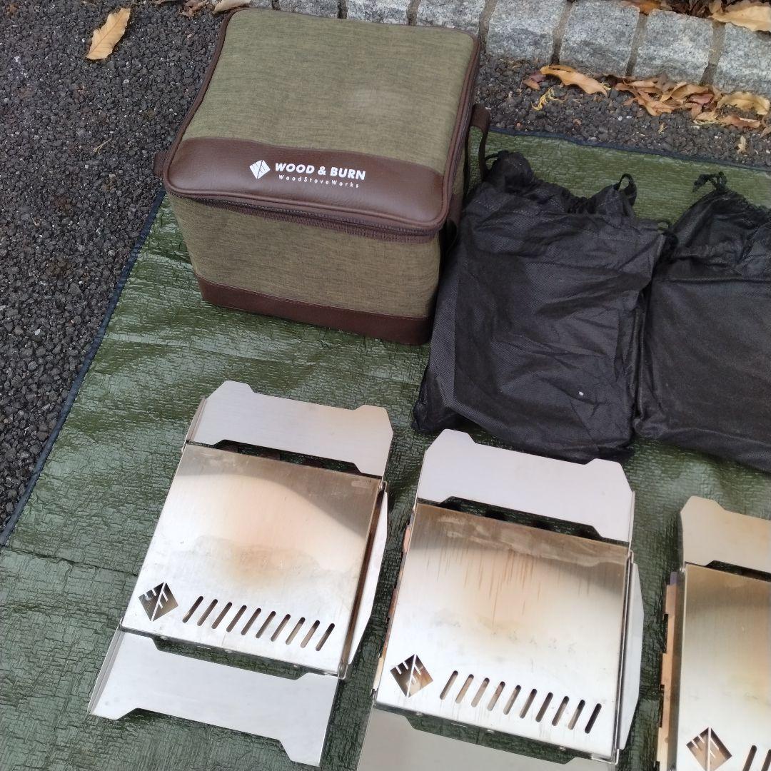 wood&burn TLUD_LandMark 6pac 二次燃焼 焚火台