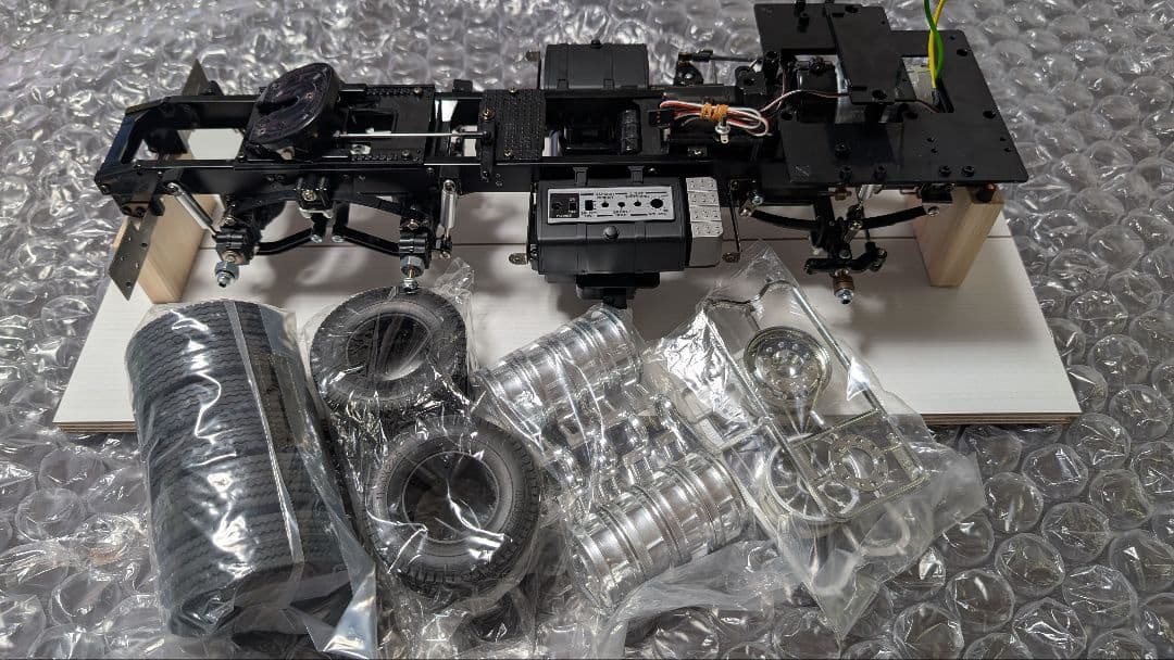 1/14 タミヤ スカニア シャシ シ ャーシ トレーラー MAN アクトロス