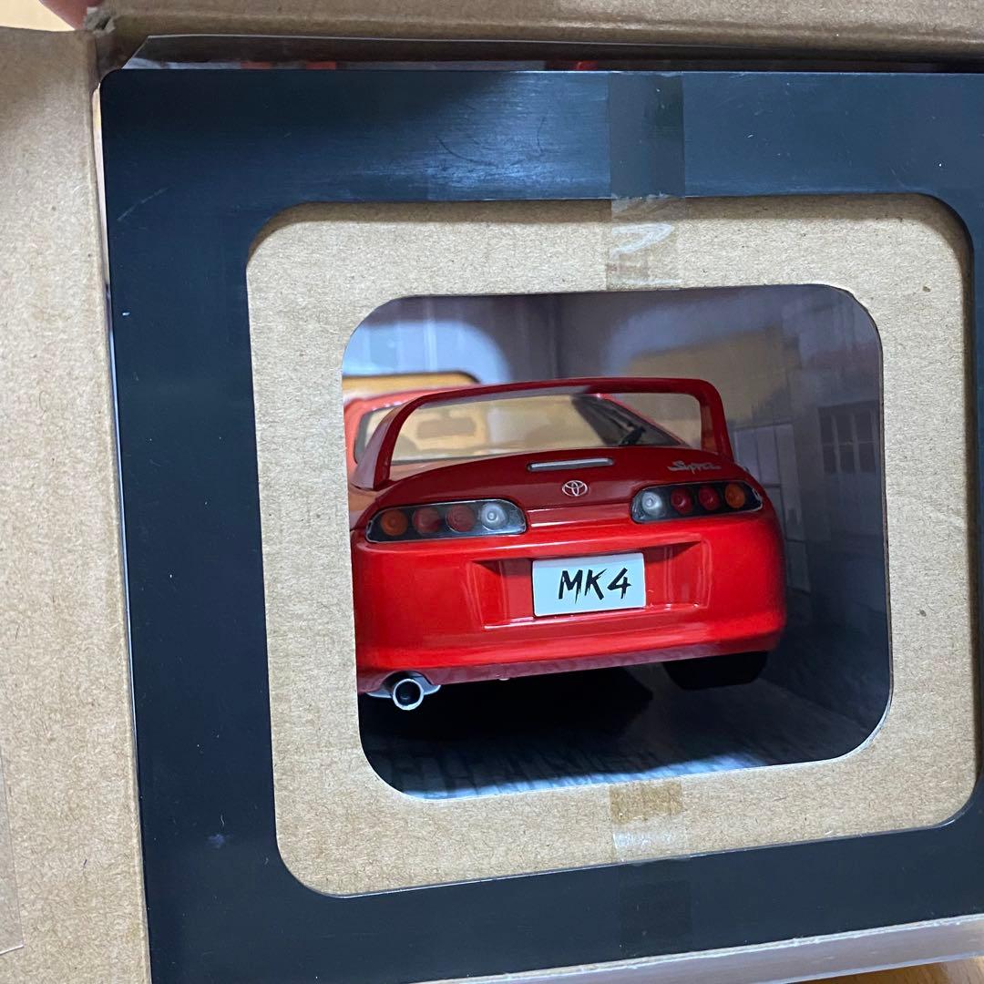 ソリド　solido 1/18 スープラ　mk4 jza80 レッド