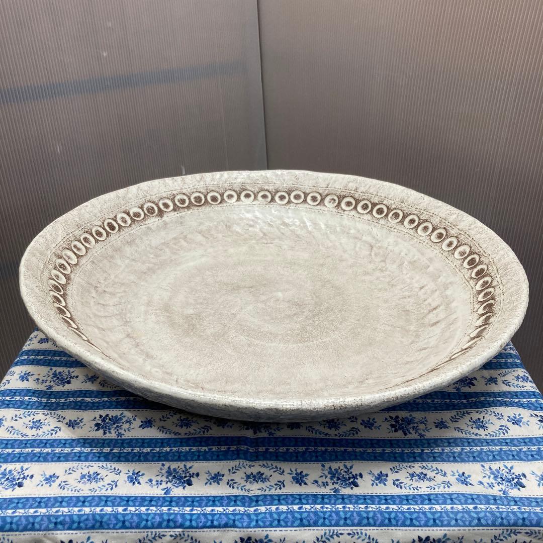 華道道具　花器　常滑焼　水盤　冨本泰二　造　供箱　S9SB